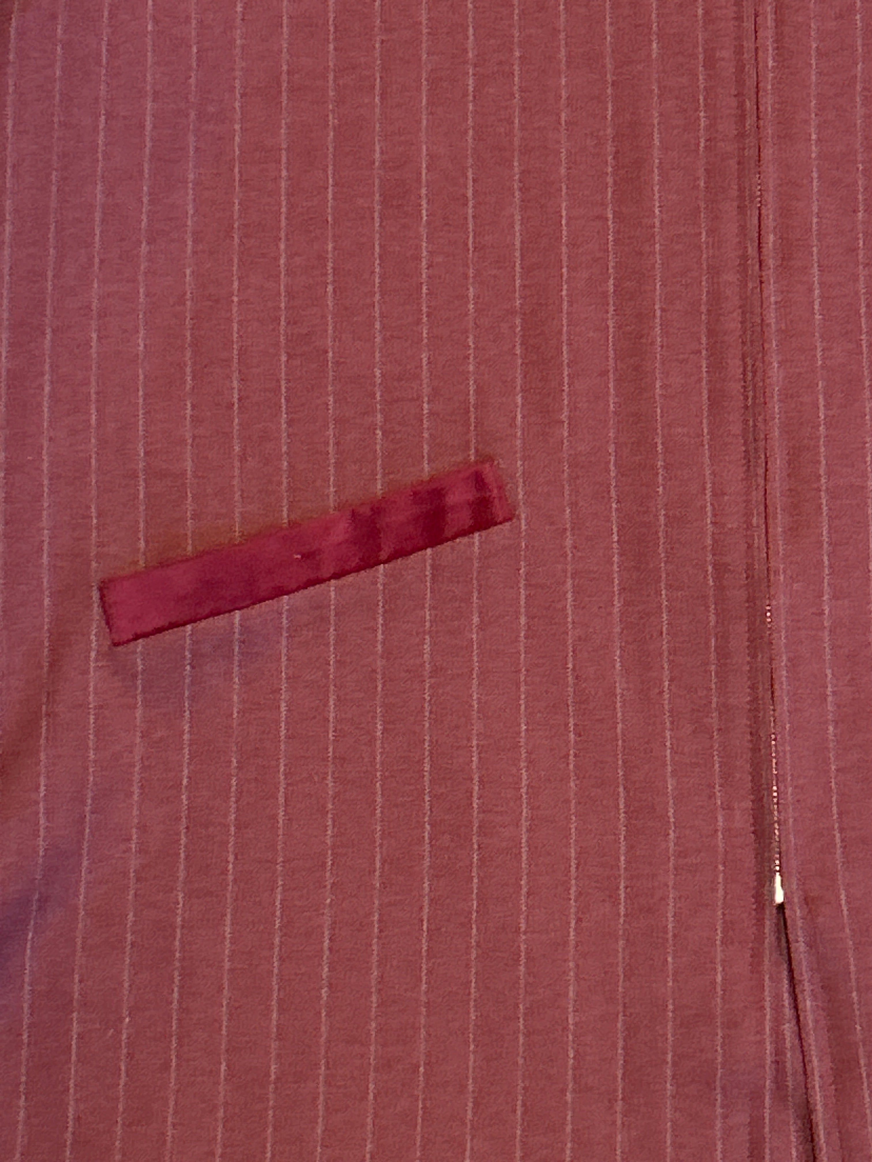 2X/3X Inserch Maroon Zip Up Blazer and Trousers