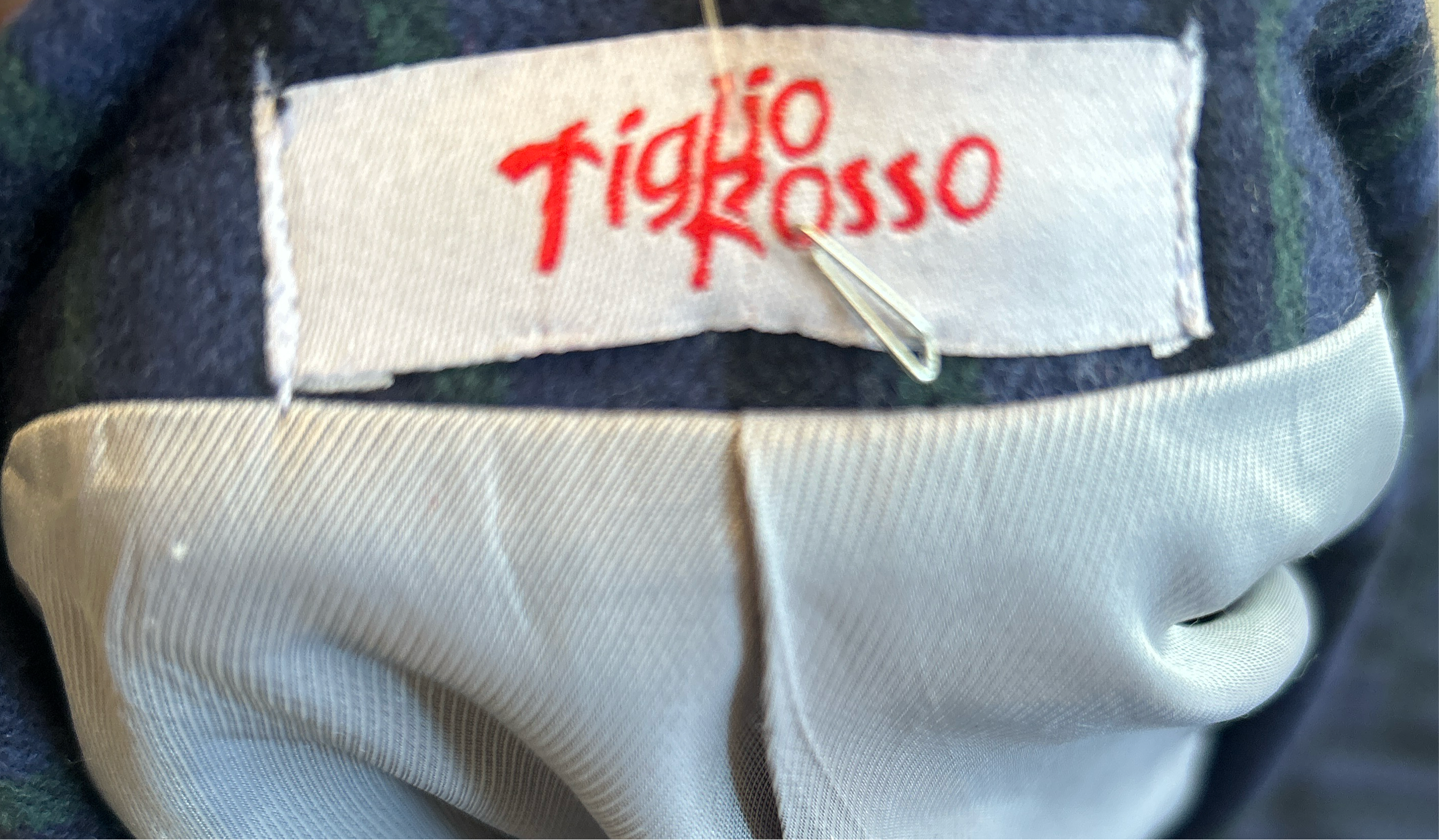 3X Tiglio Rosso Lanificio Di Biella Two Piece Blazer Set