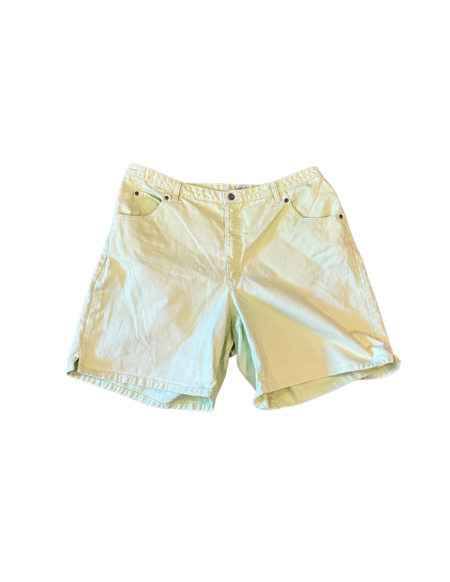 2X Liz Claiborne Lime Shorts