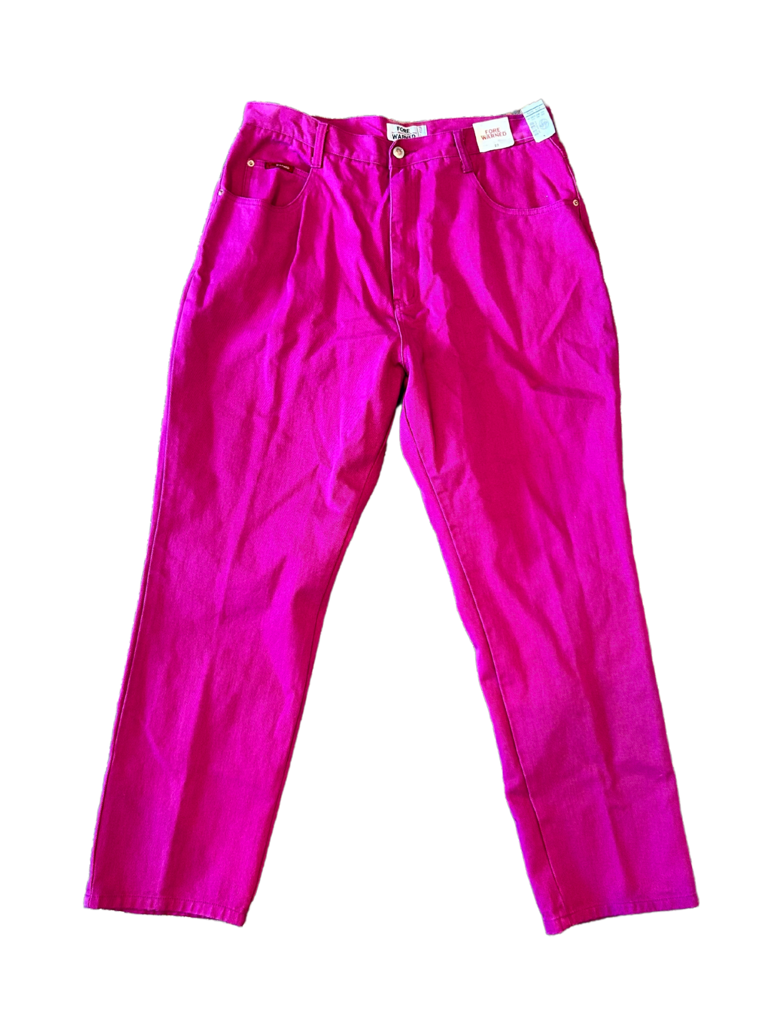 XL Fore Warned Magneta Jeans