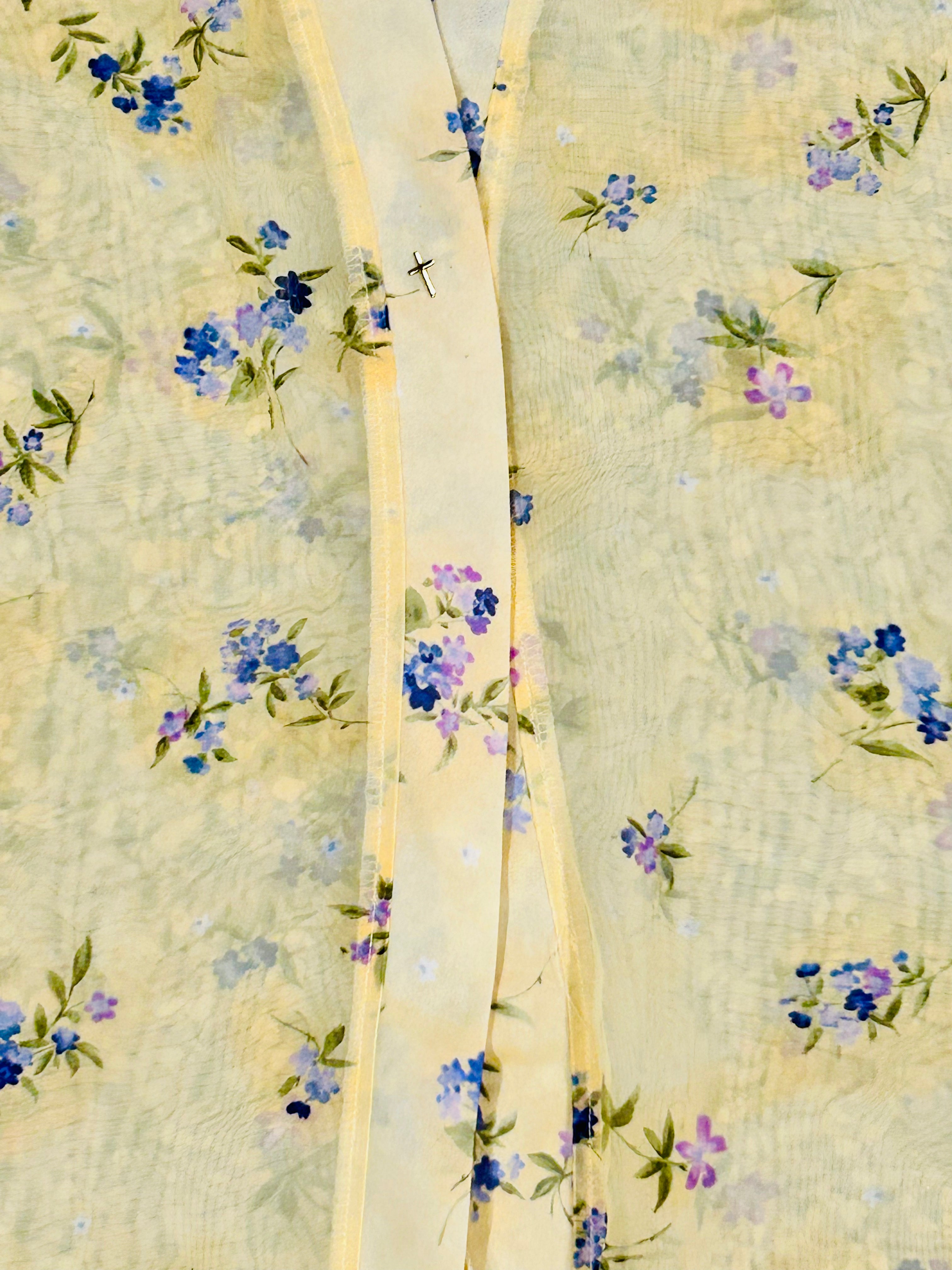 4X Sheer Floral Top