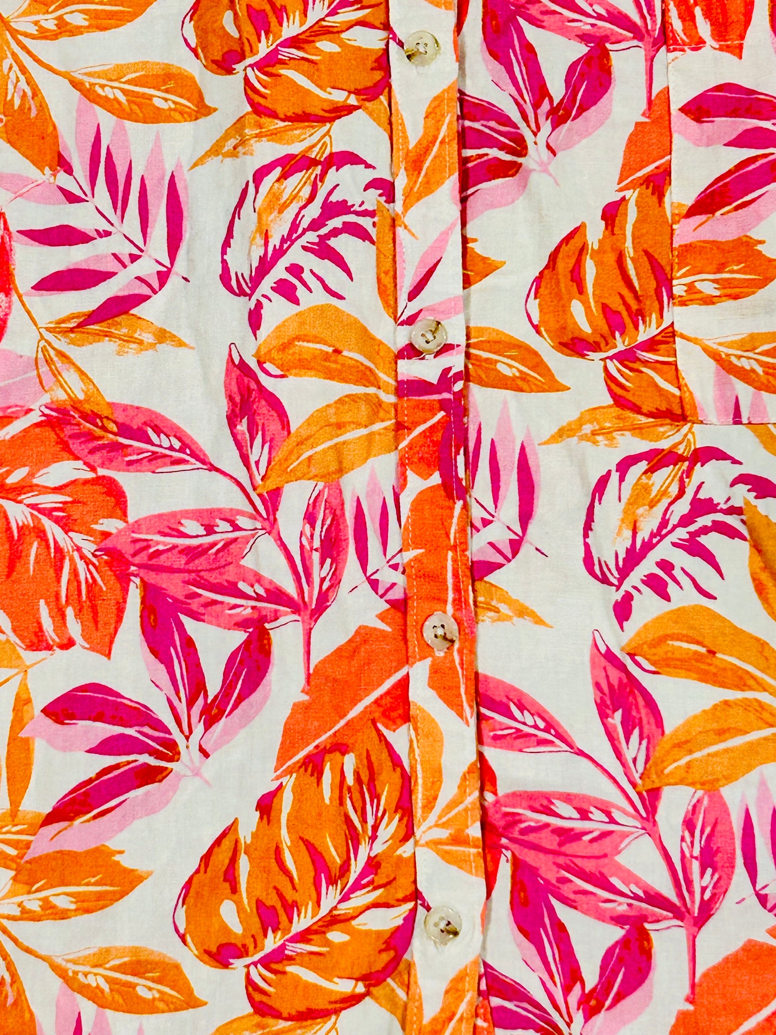 Terra Sky Summer Button Up