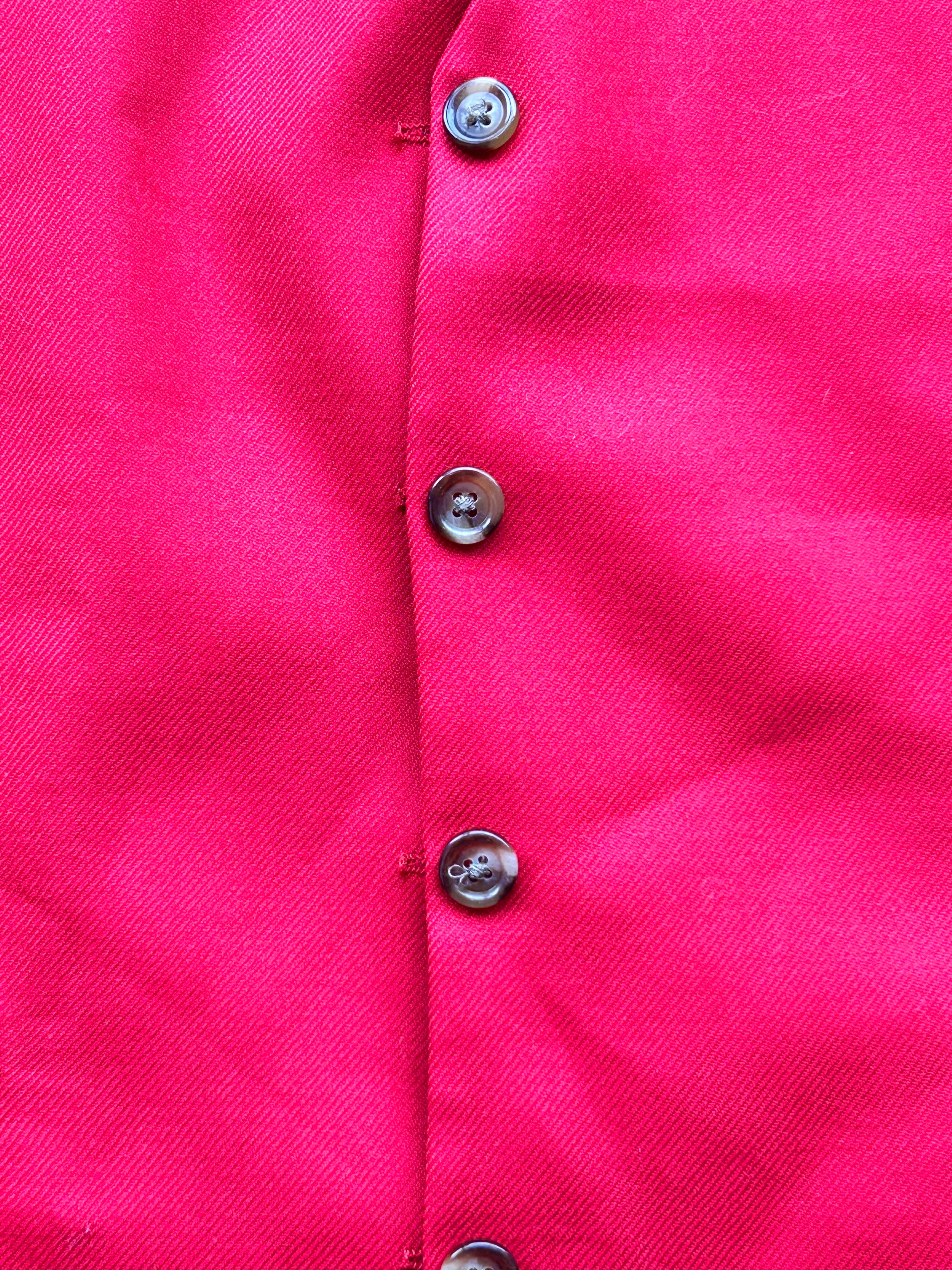 2X Pink Formal Vest