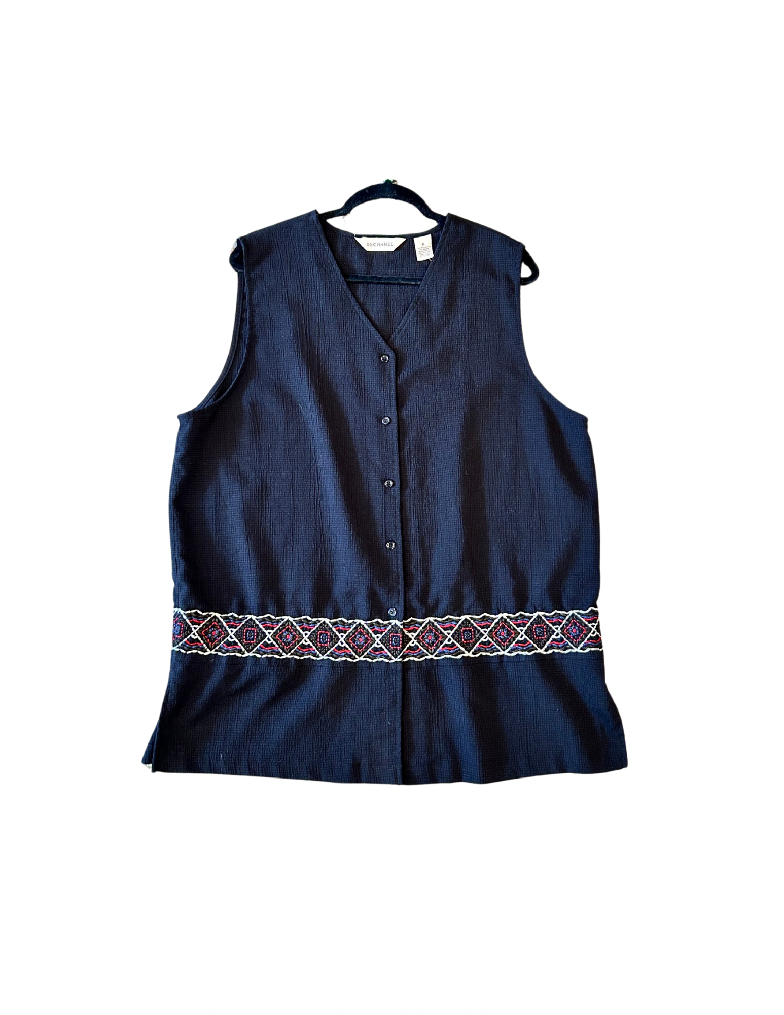 2X Bechamel Black Vest
