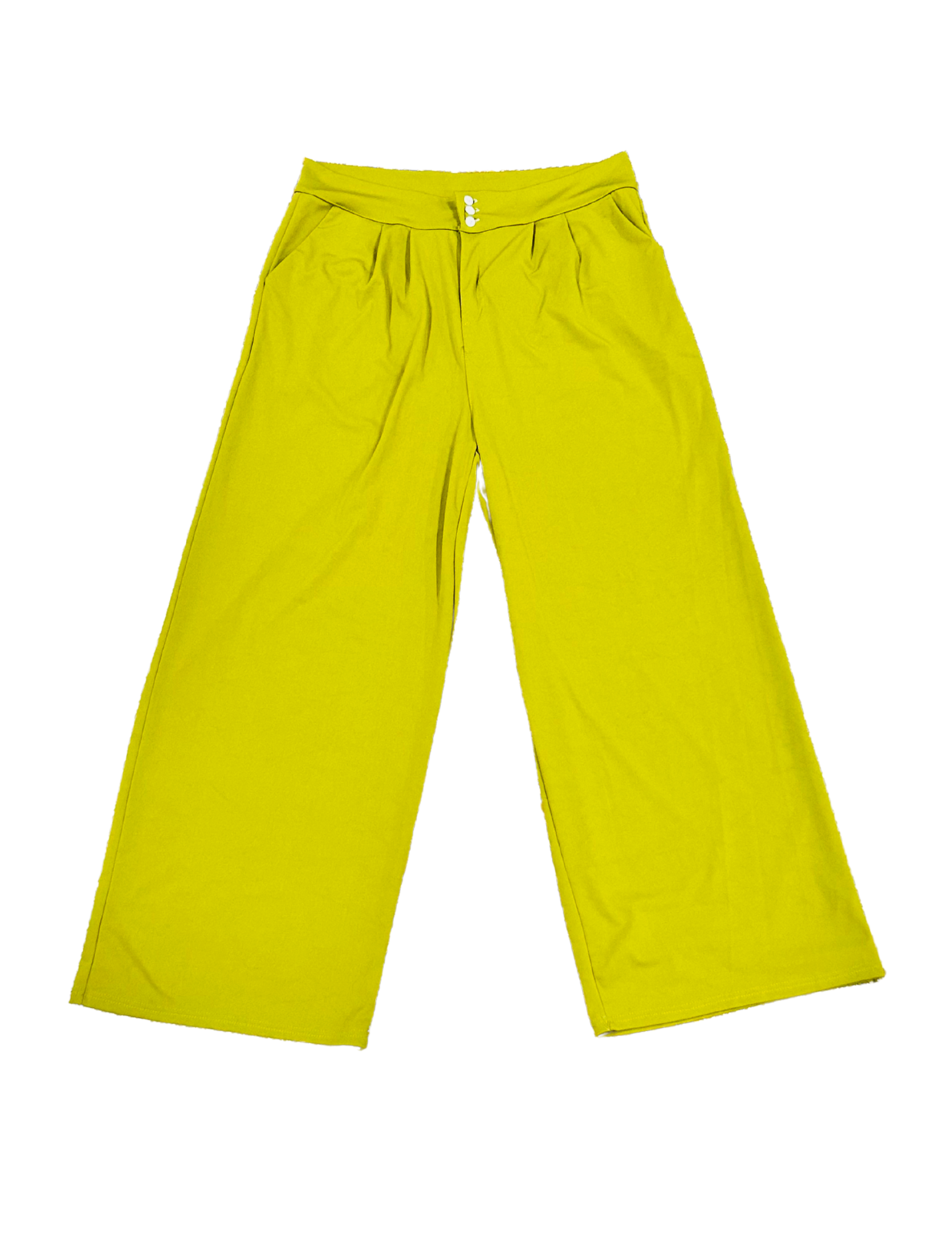 2X Olive Wide Leg Trousers