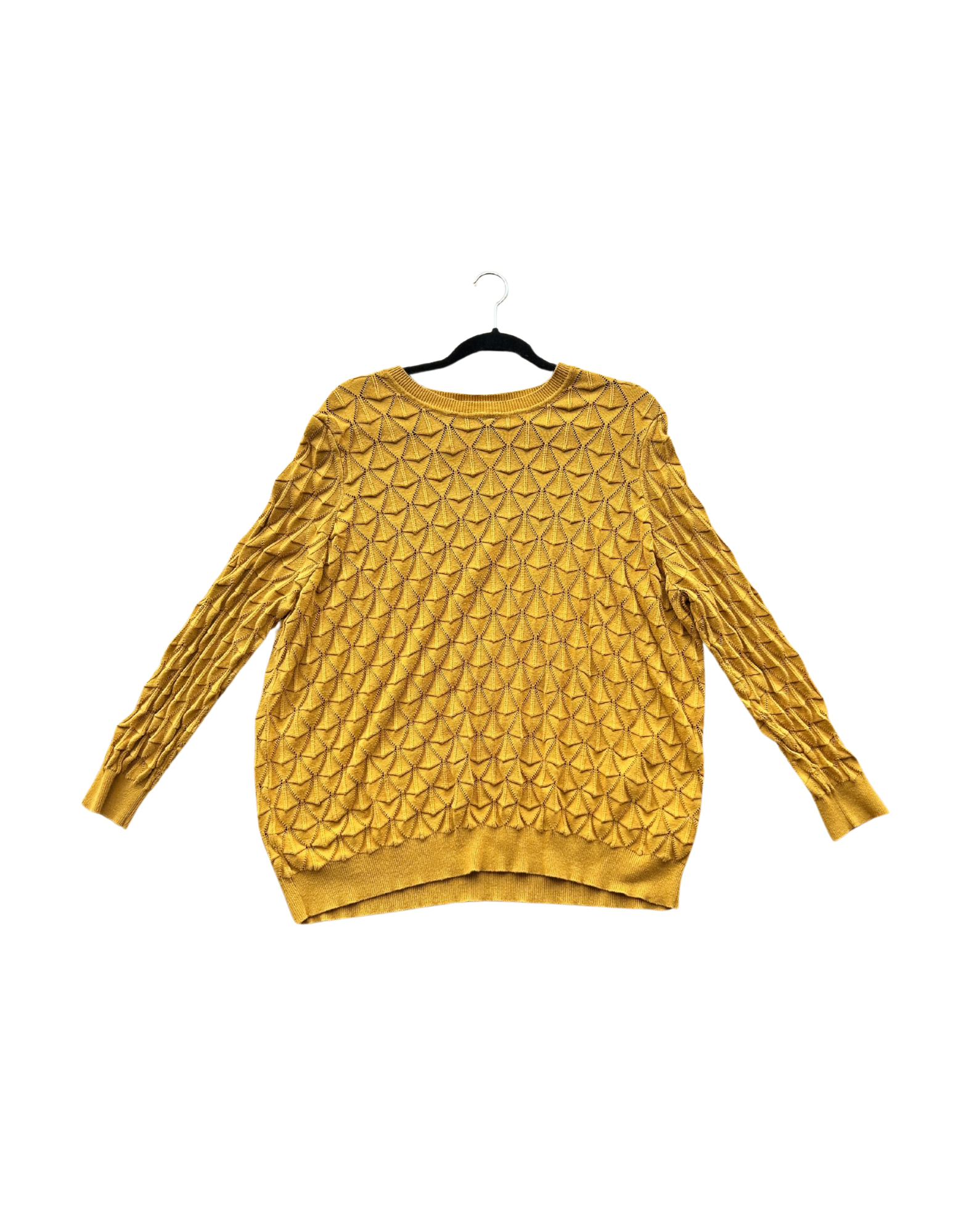 2X ModCloth Mustard Sweater