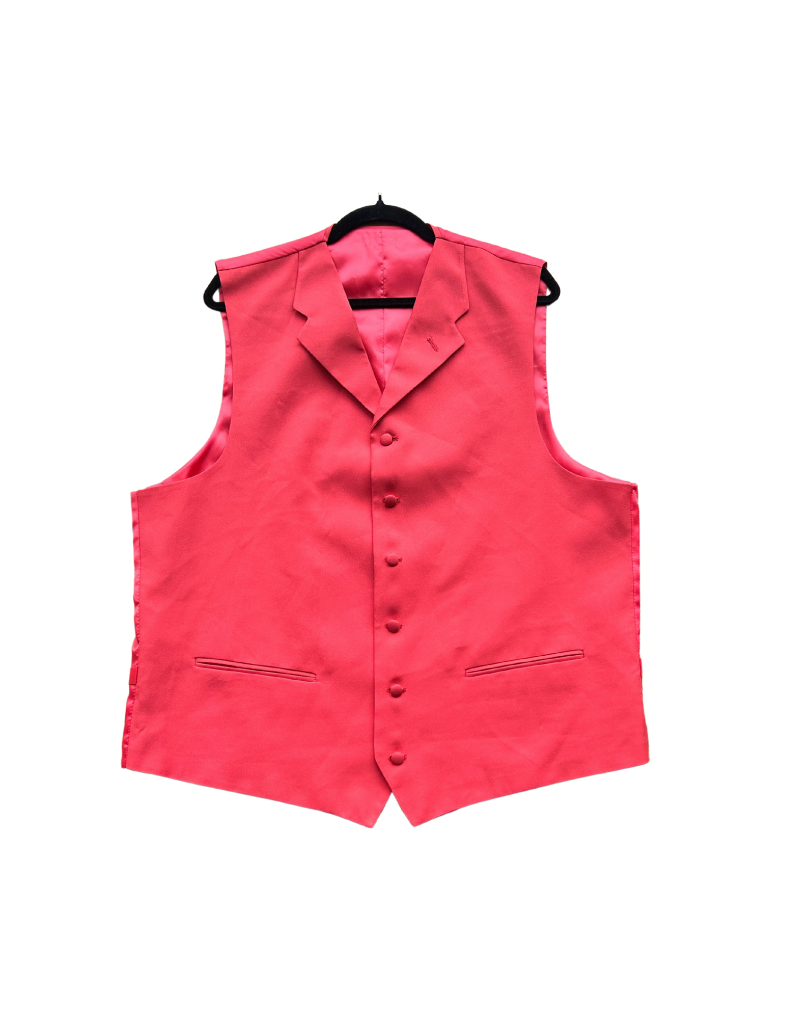 2X Pink Formal Vest
