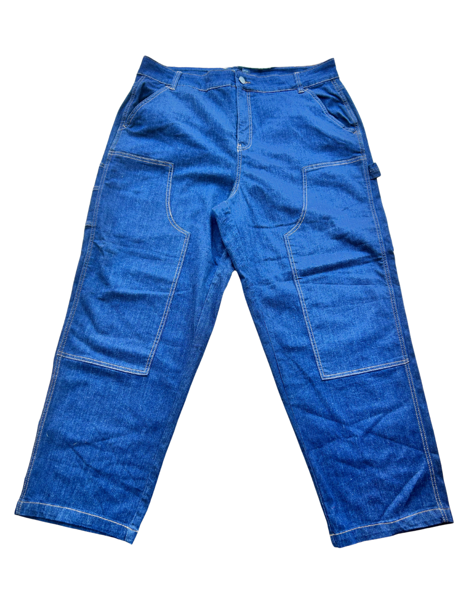 2X Universal Standard Dark Indigo Cargo Double Knee Jean NWT