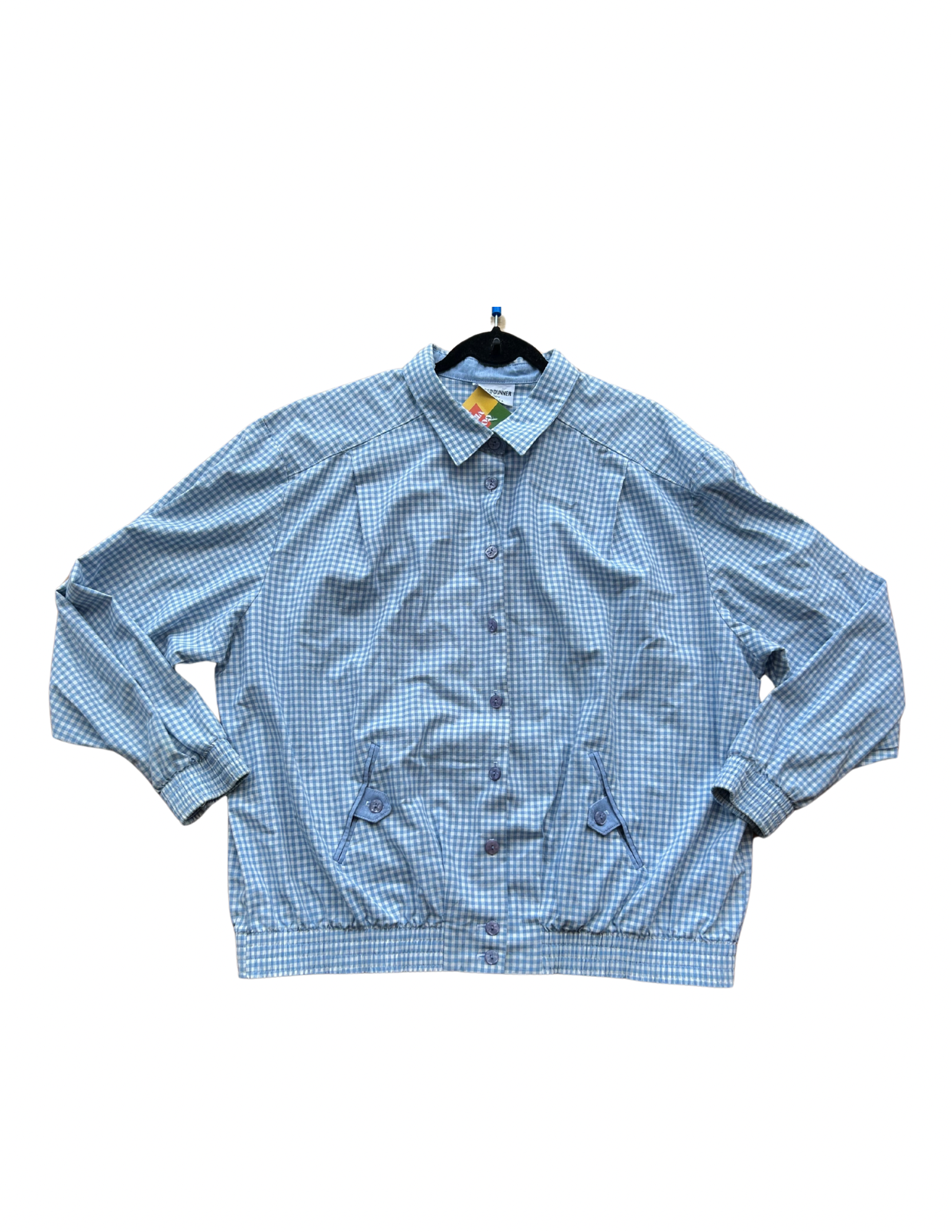2X Alfred Dunner Blue Check Jacket