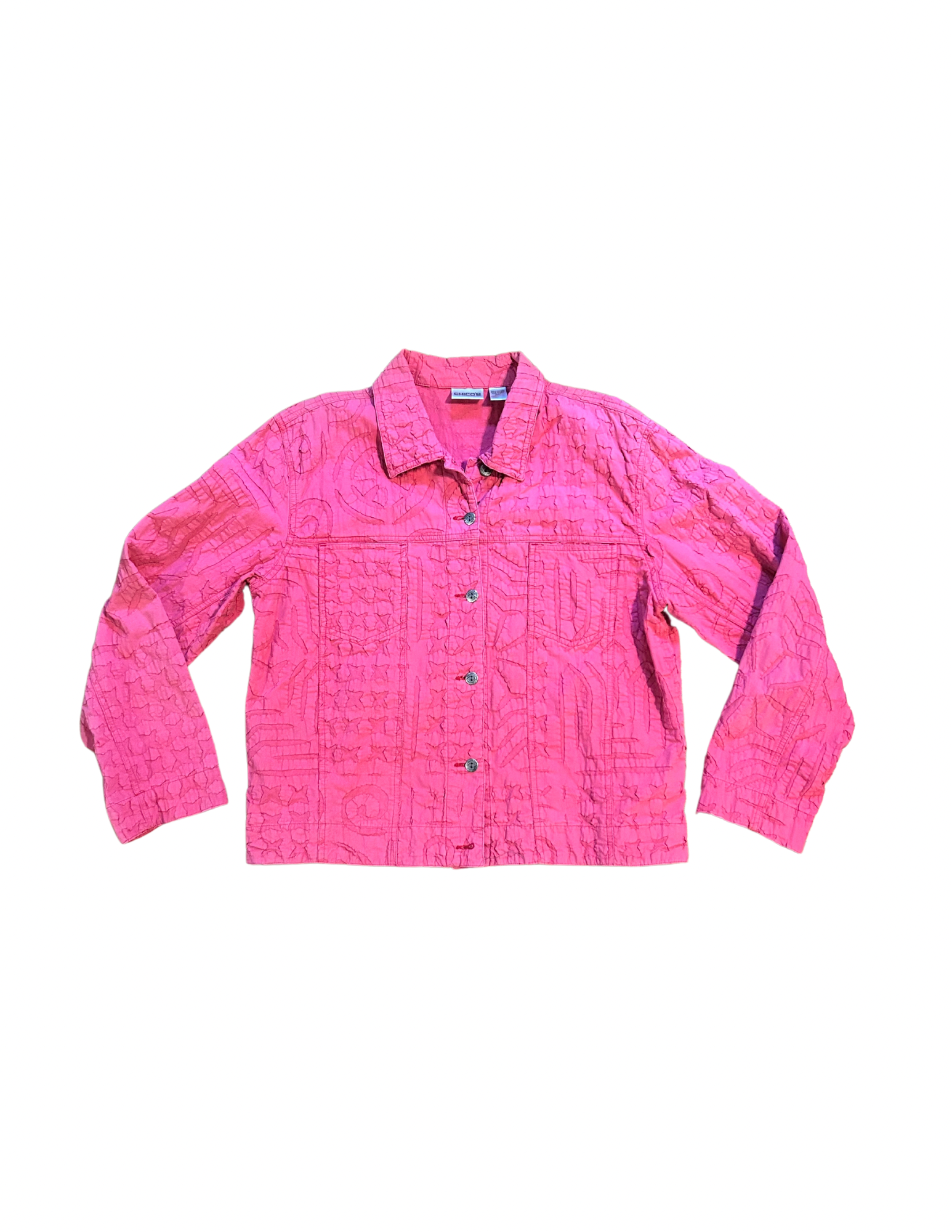 L Chico’s Pink Jacket