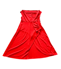 Red Tulip Hem Dress