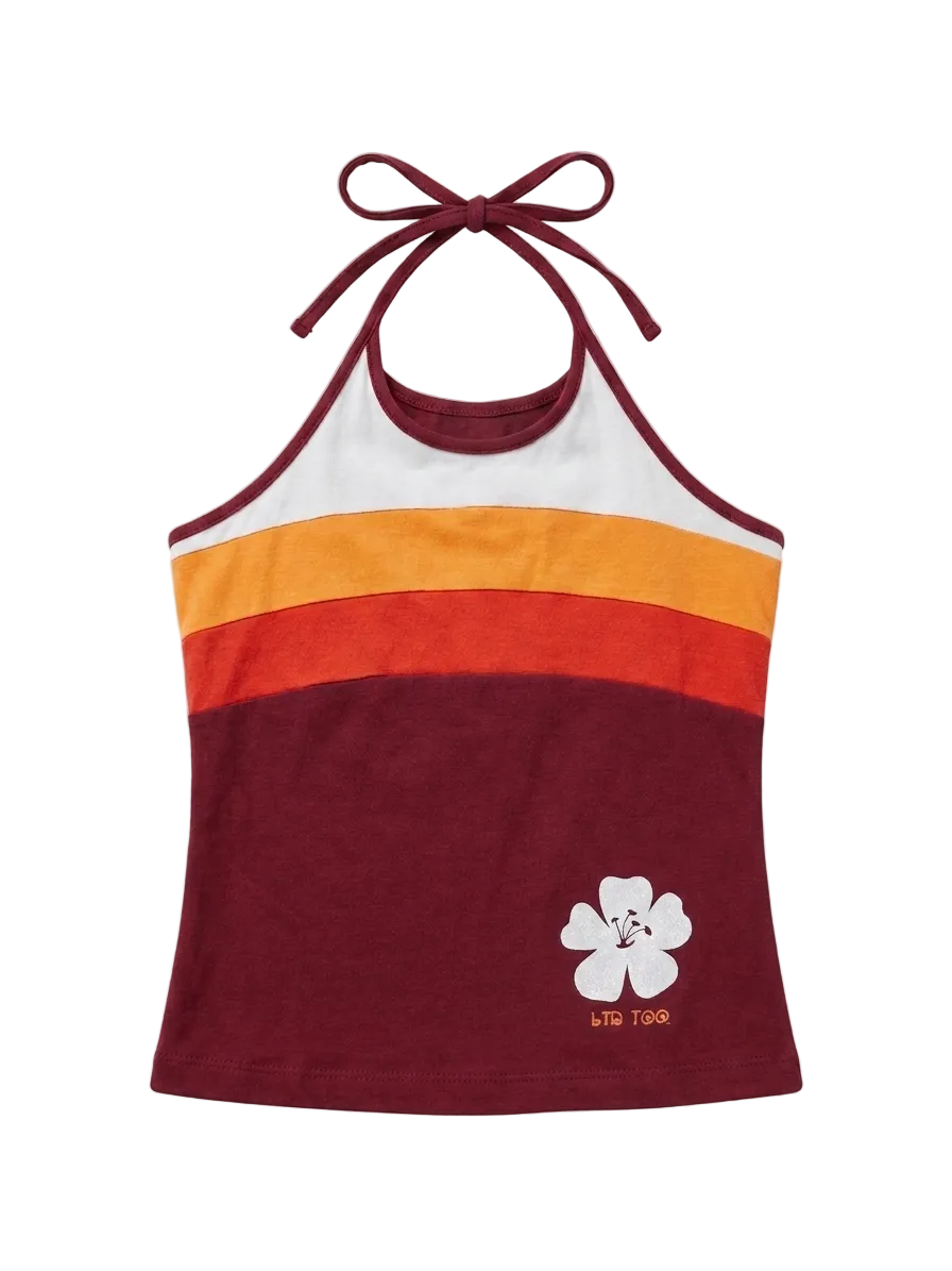 Tropical Kids Halter Top