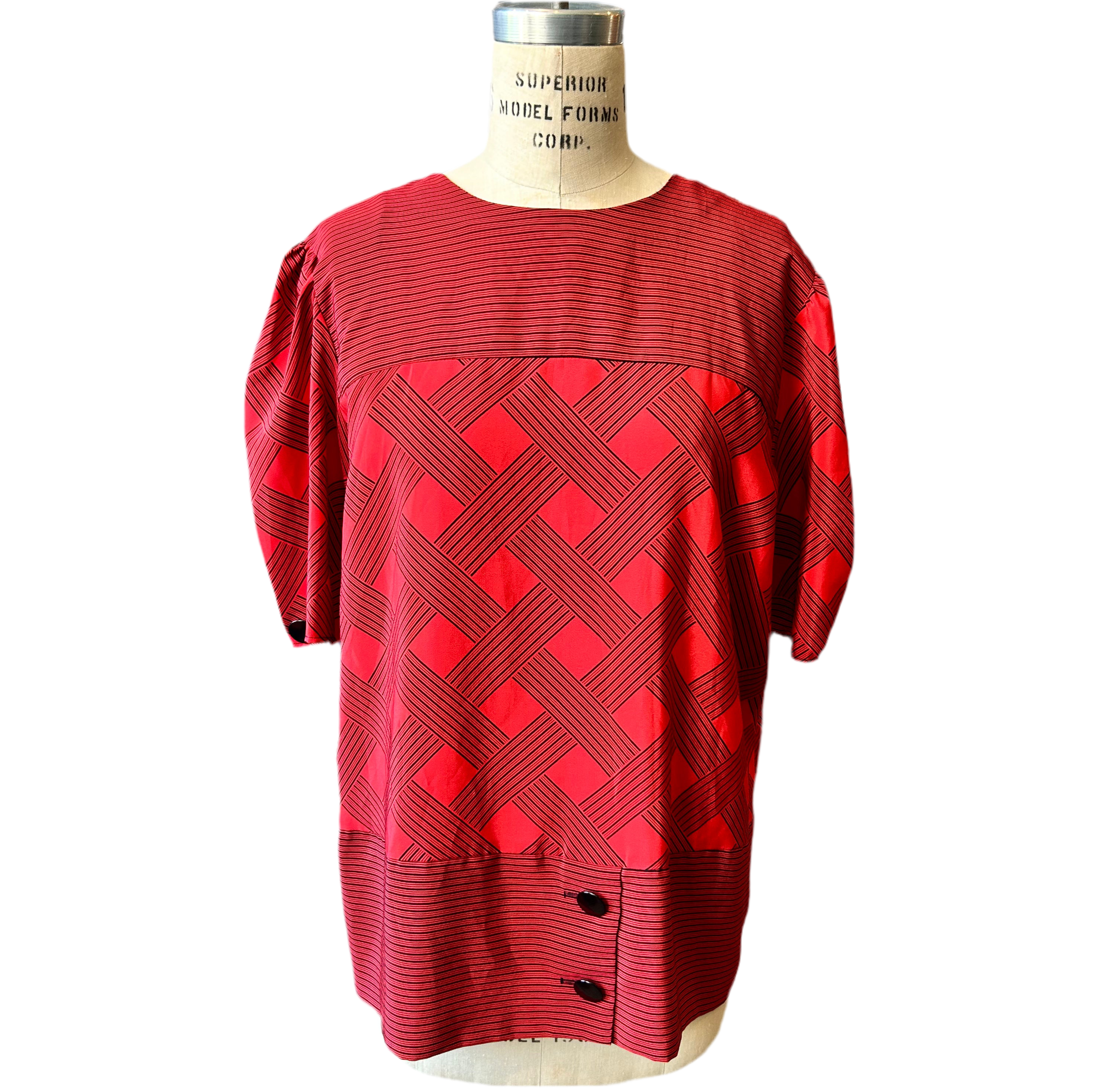 2X Red Perceptions Top