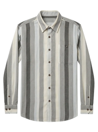 Gray Striped Blouse