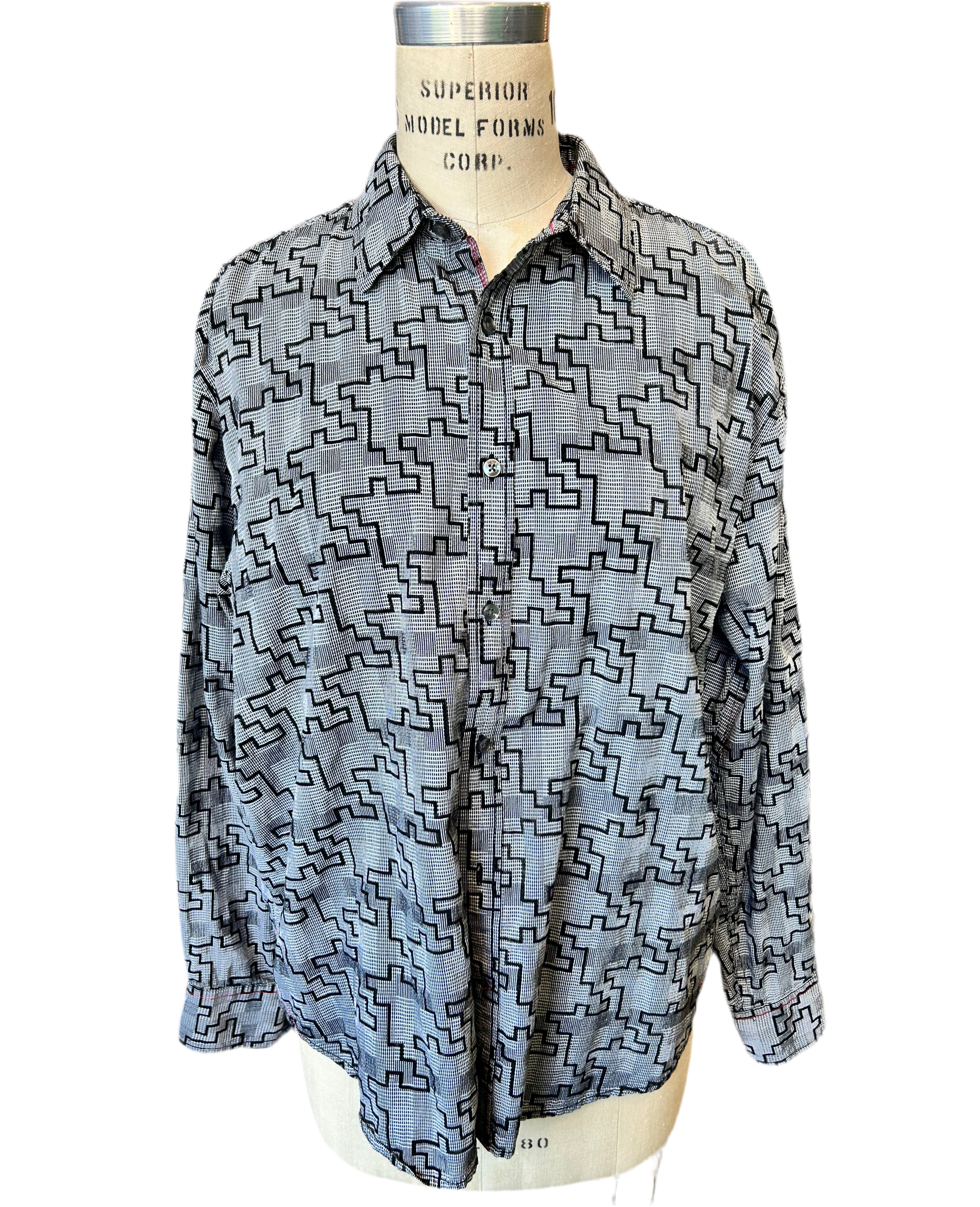 2X Vintage Italia Button Up