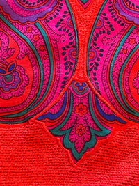 Red Paisley Sweater