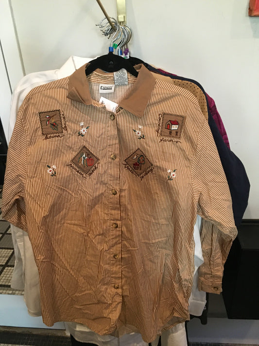 Fall Capacity Button Up