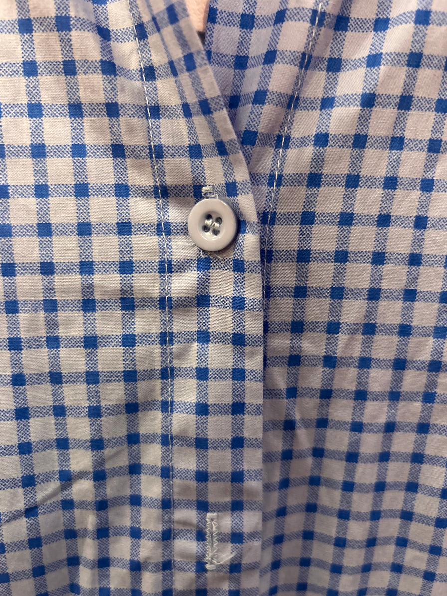 Blue Gingham Jumpsuit