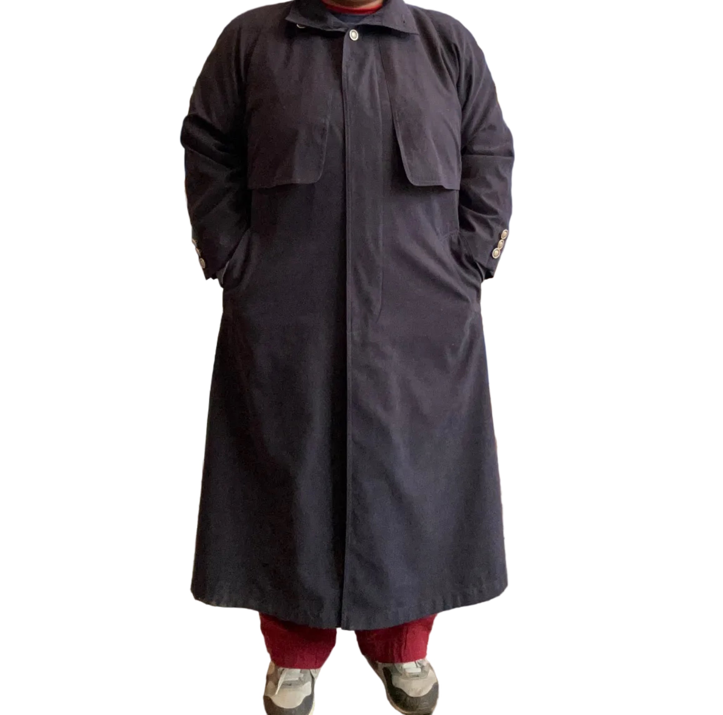 Jacqueline Ferrar Navy Trench