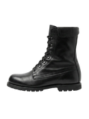Black Lace-Up Boots