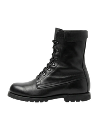Black Lace-Up Boots