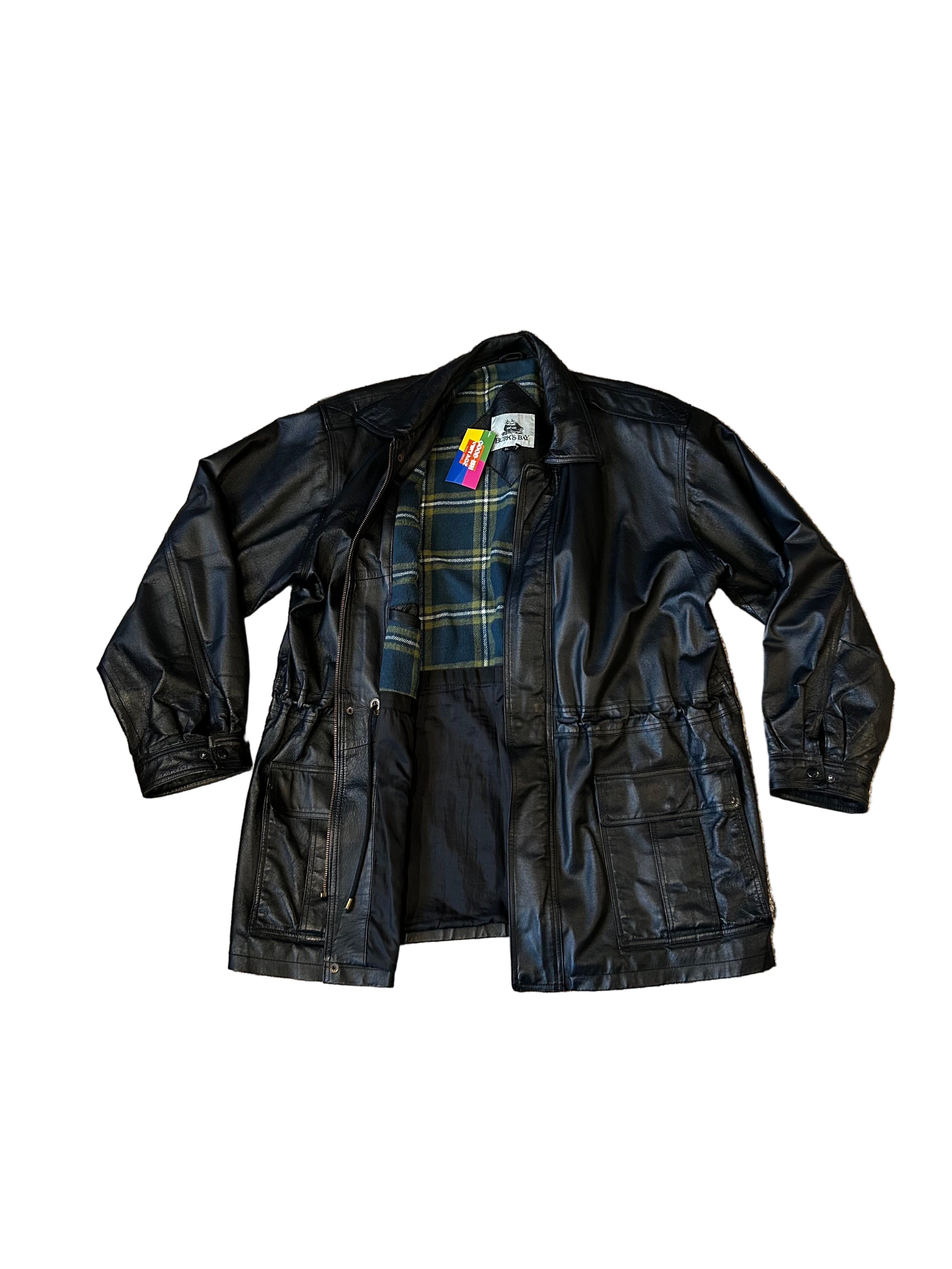 Burk’s Bay Leather Coat