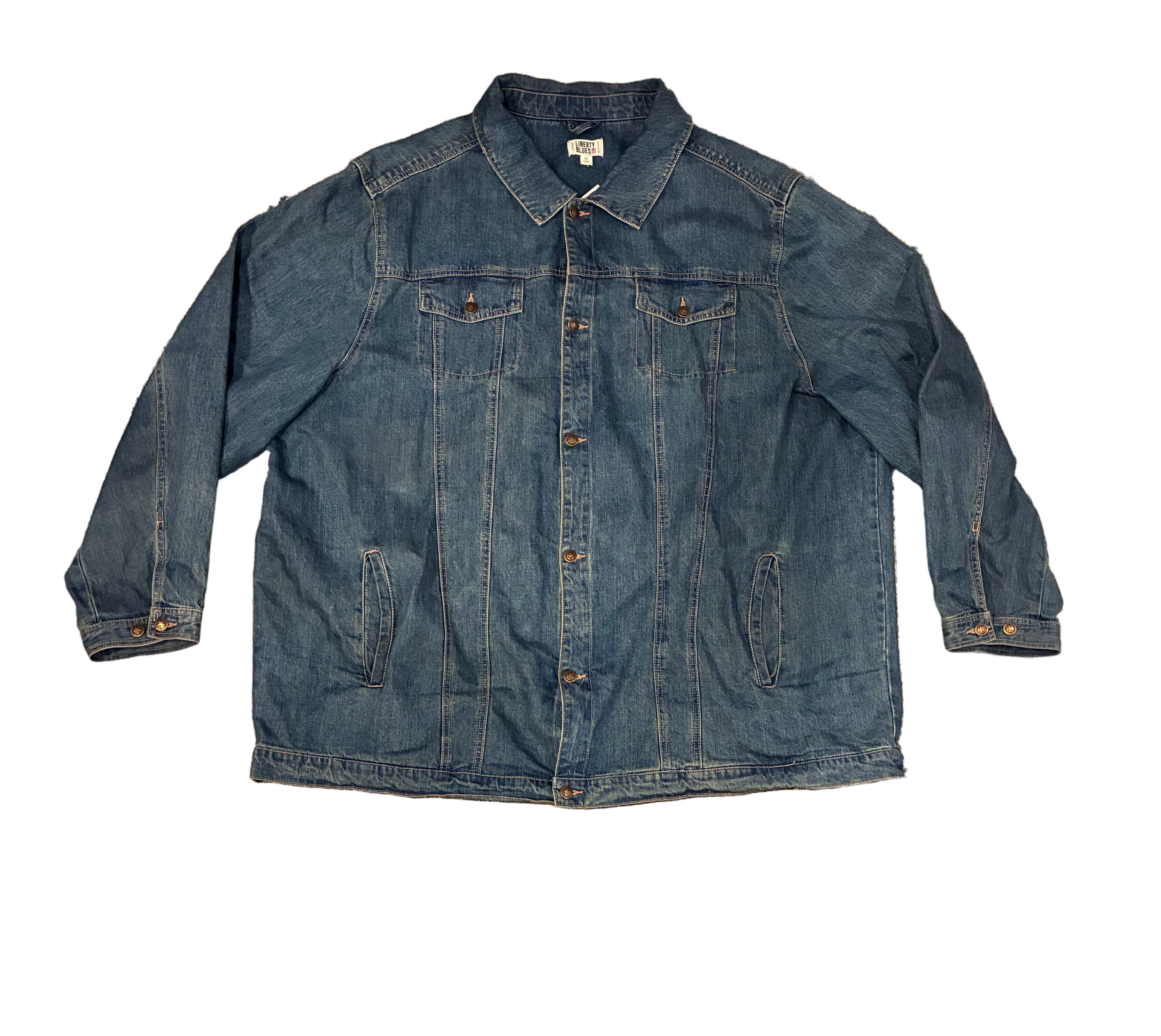 5X Liberty Blues Blue Jean Jacket
