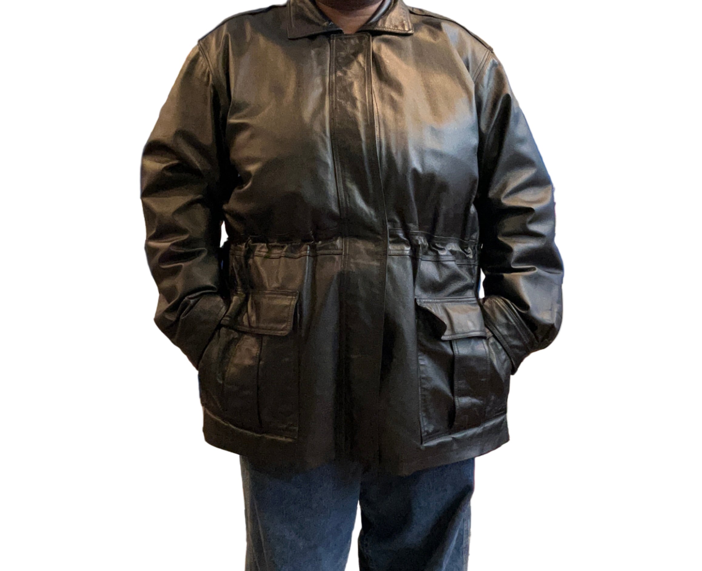 Burk’s Bay Leather Coat