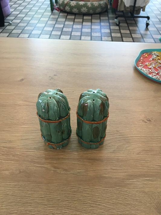 Asparagus Salt and Pepper Shaker