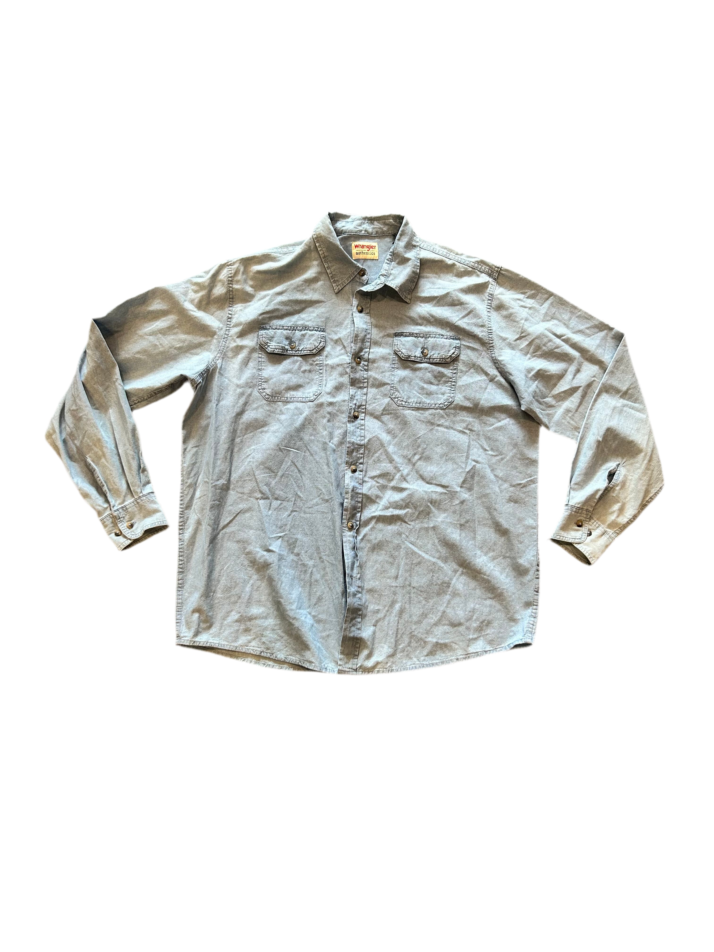 Denim Wrangler Button Up
