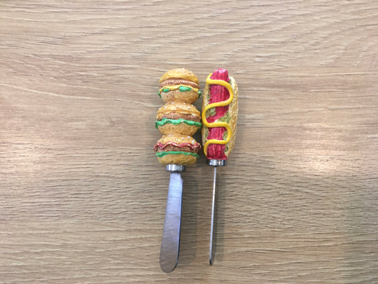 Burger and Hotdog Knife Set