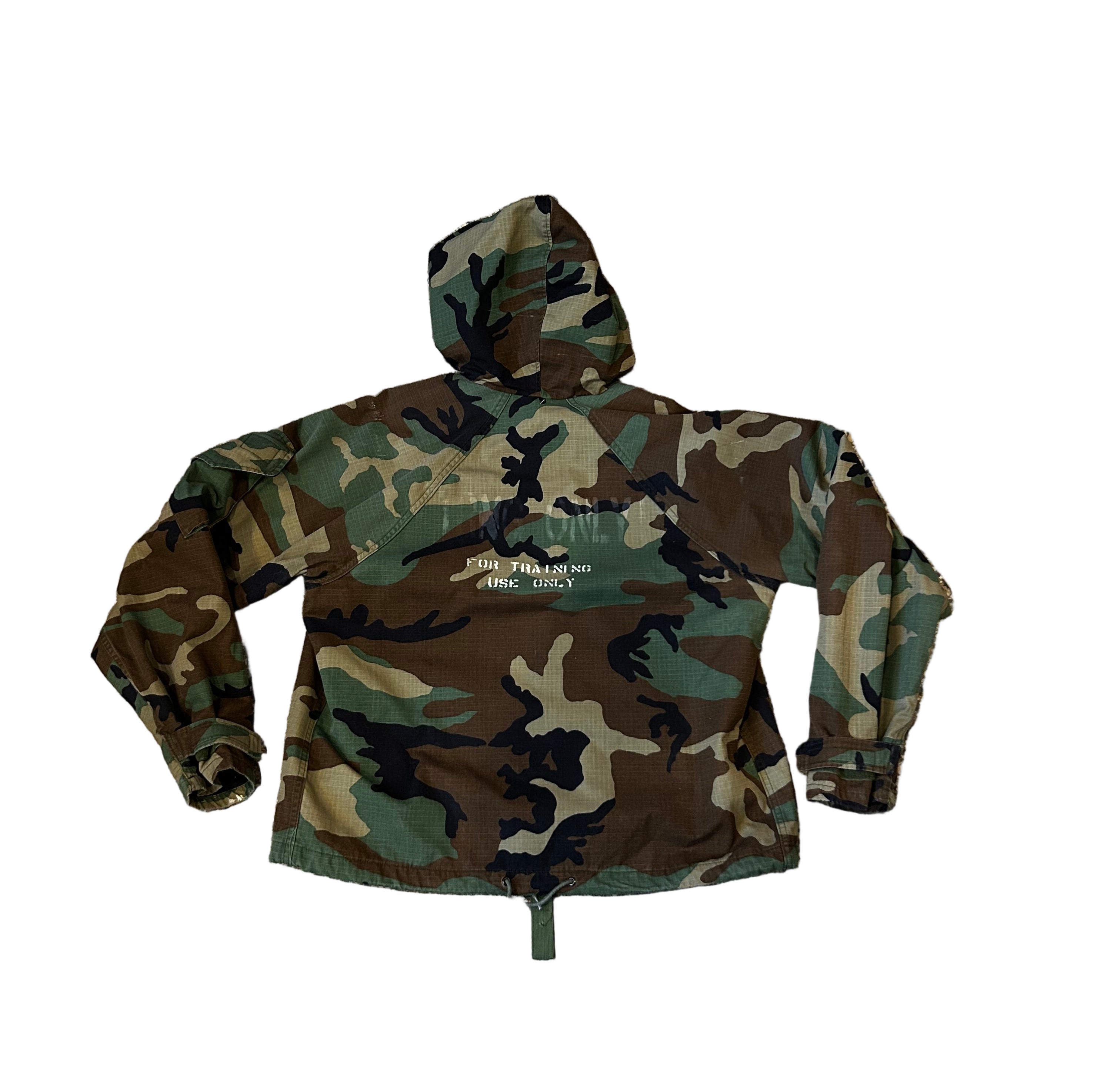 High Neck Camo Jacket