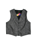 L Scully Grey Paisley Vest