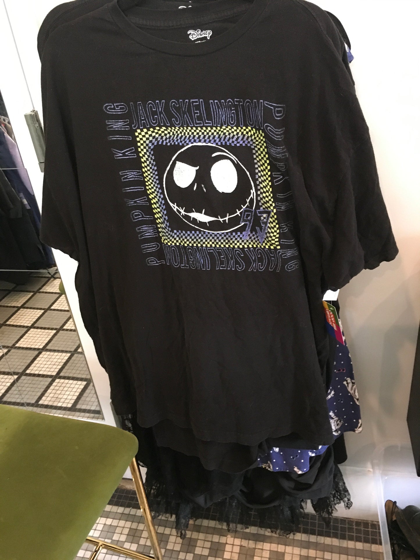 3X Black Jack Skellington Tee