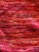 Woven Red Abstract Tank