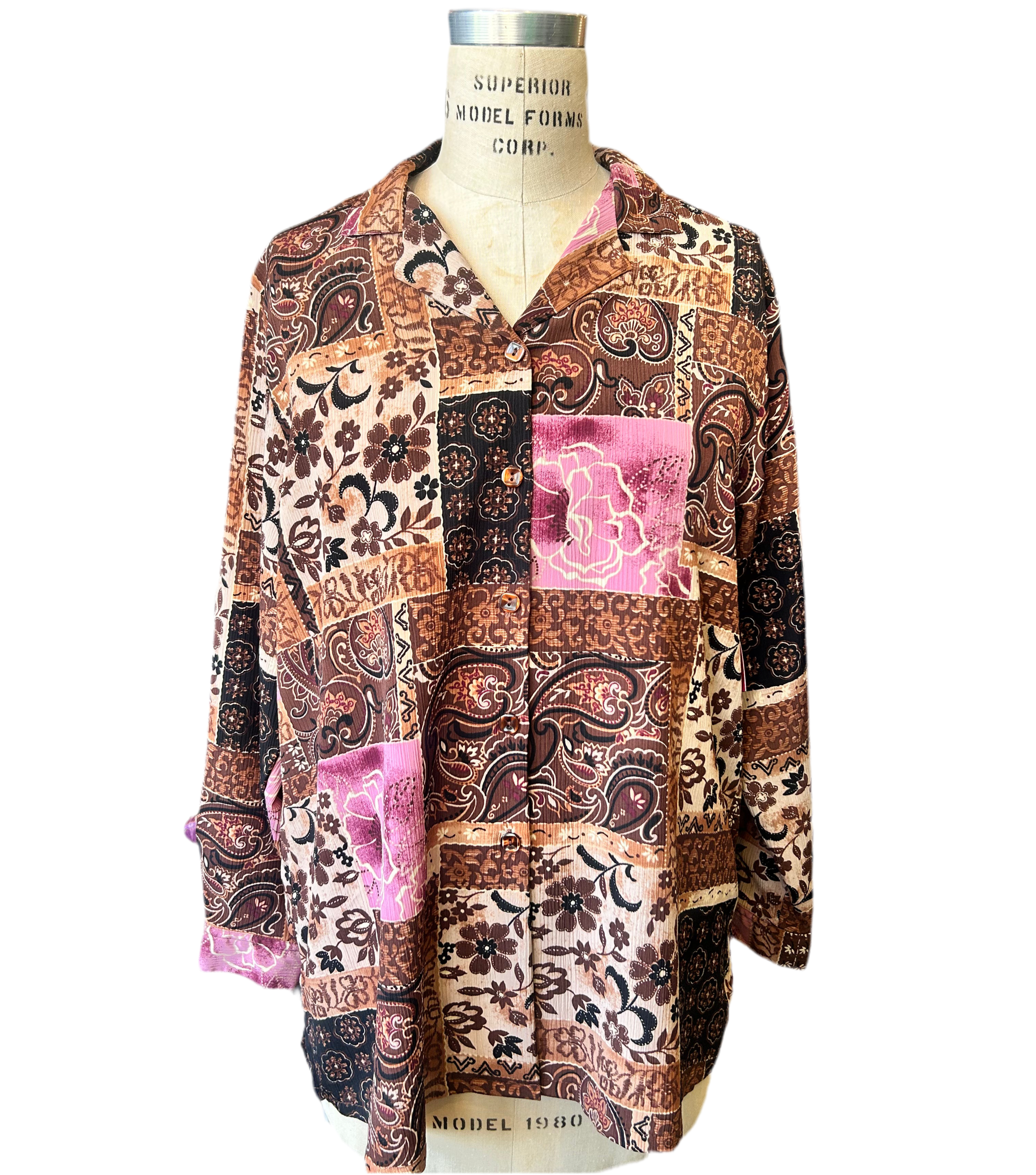 2X Bonworth Paisley Button Up