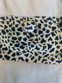 XL Lily & Taylor Ultra Suede Light Blazer Animal Print