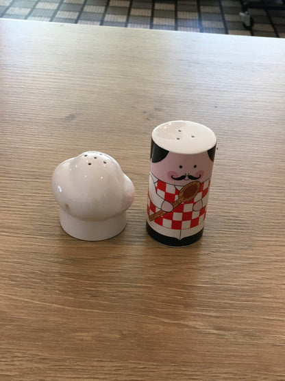 Chef Salt and Pepper Shaker