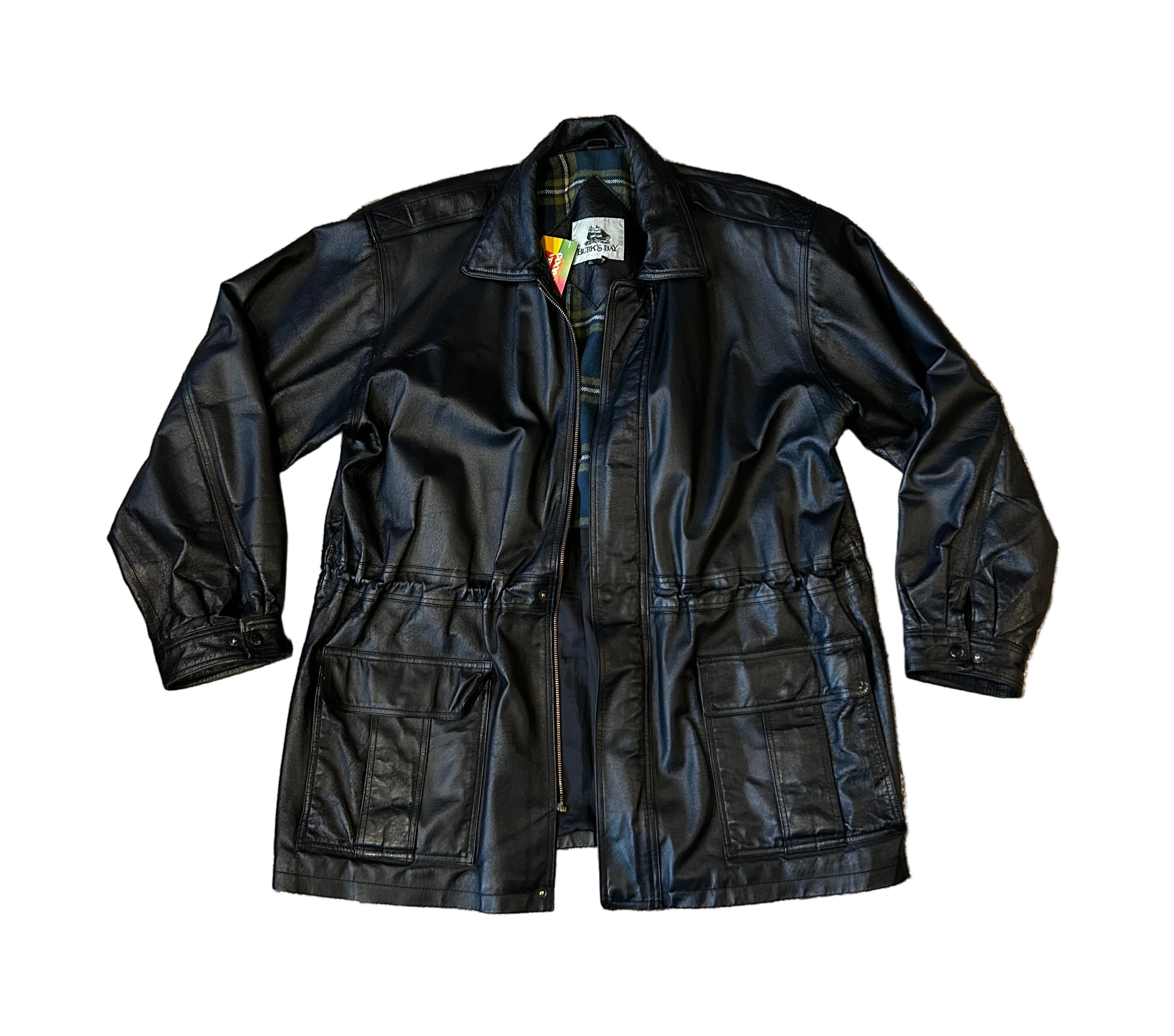 Burk’s Bay Leather Coat
