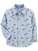 Carter’s Monster Truck Button Up