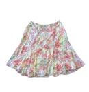 2X Floral Midi Skirt