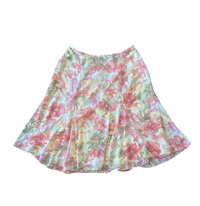 2X Floral Midi Skirt