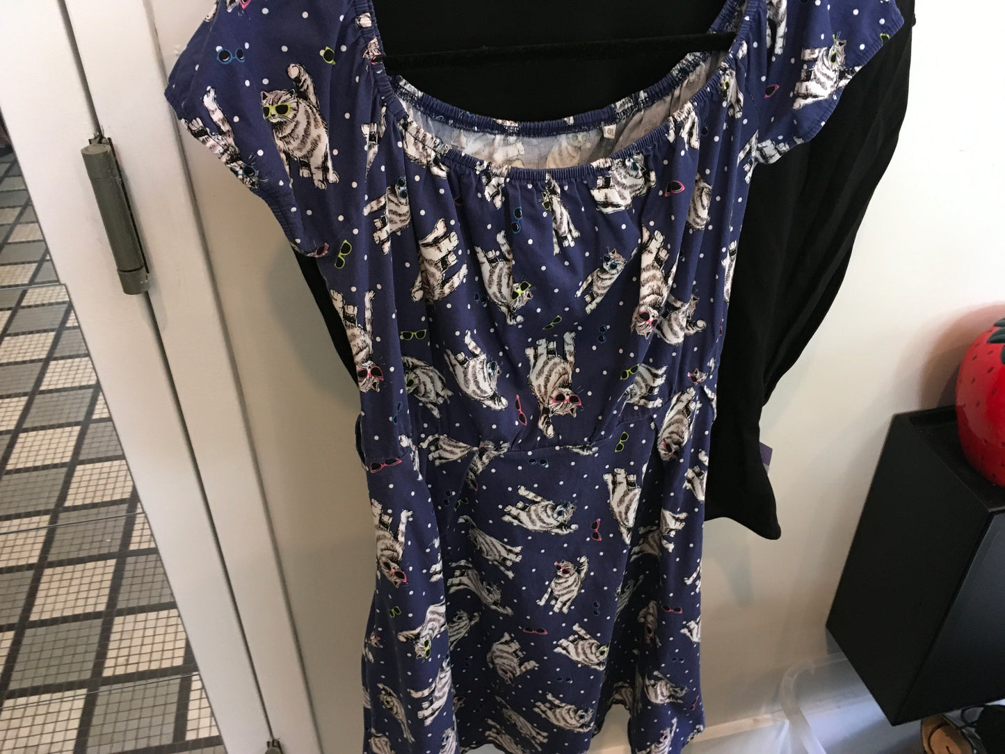 Blue Cat Dress