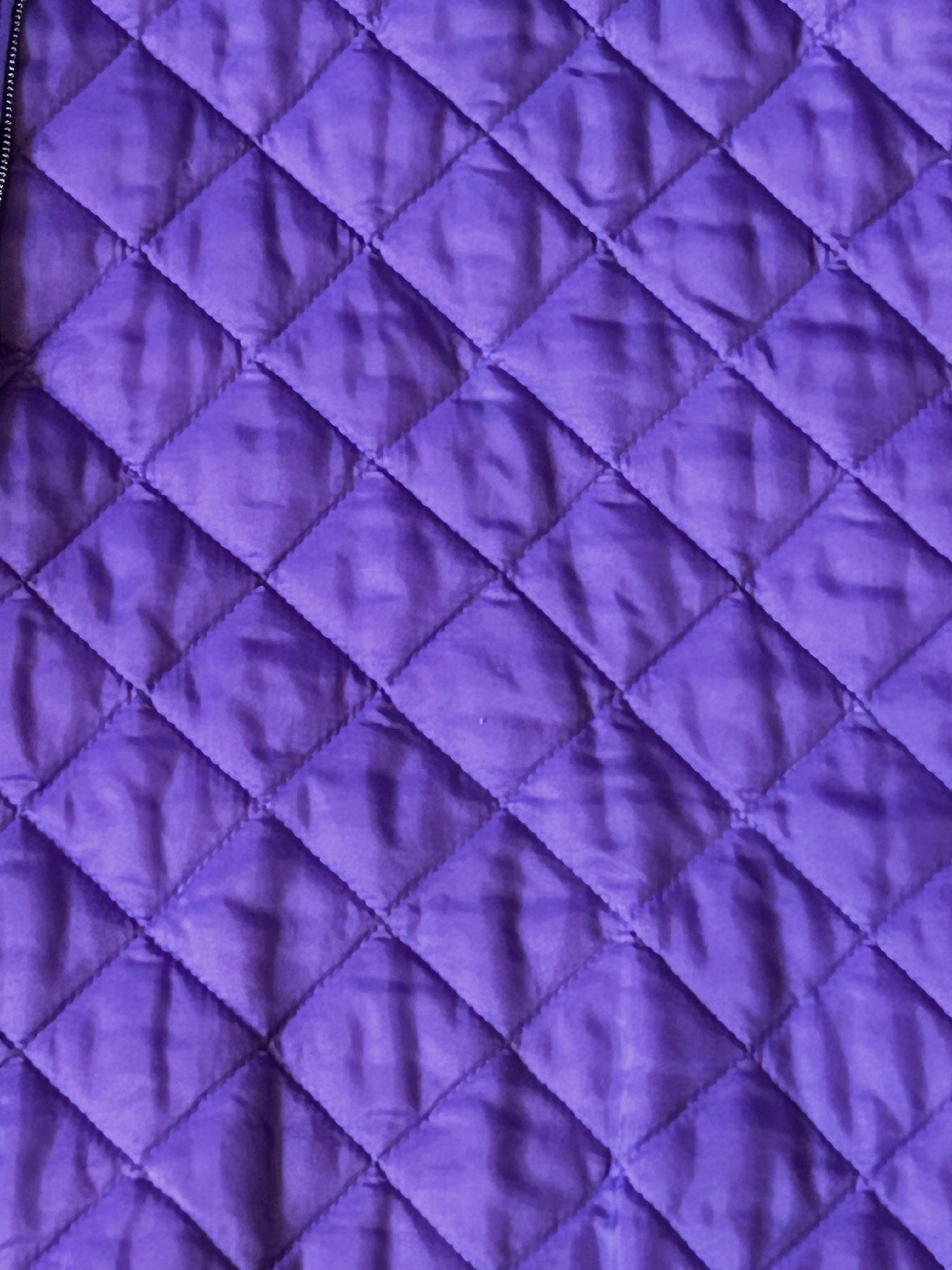 Purple Crop Liner Jacket