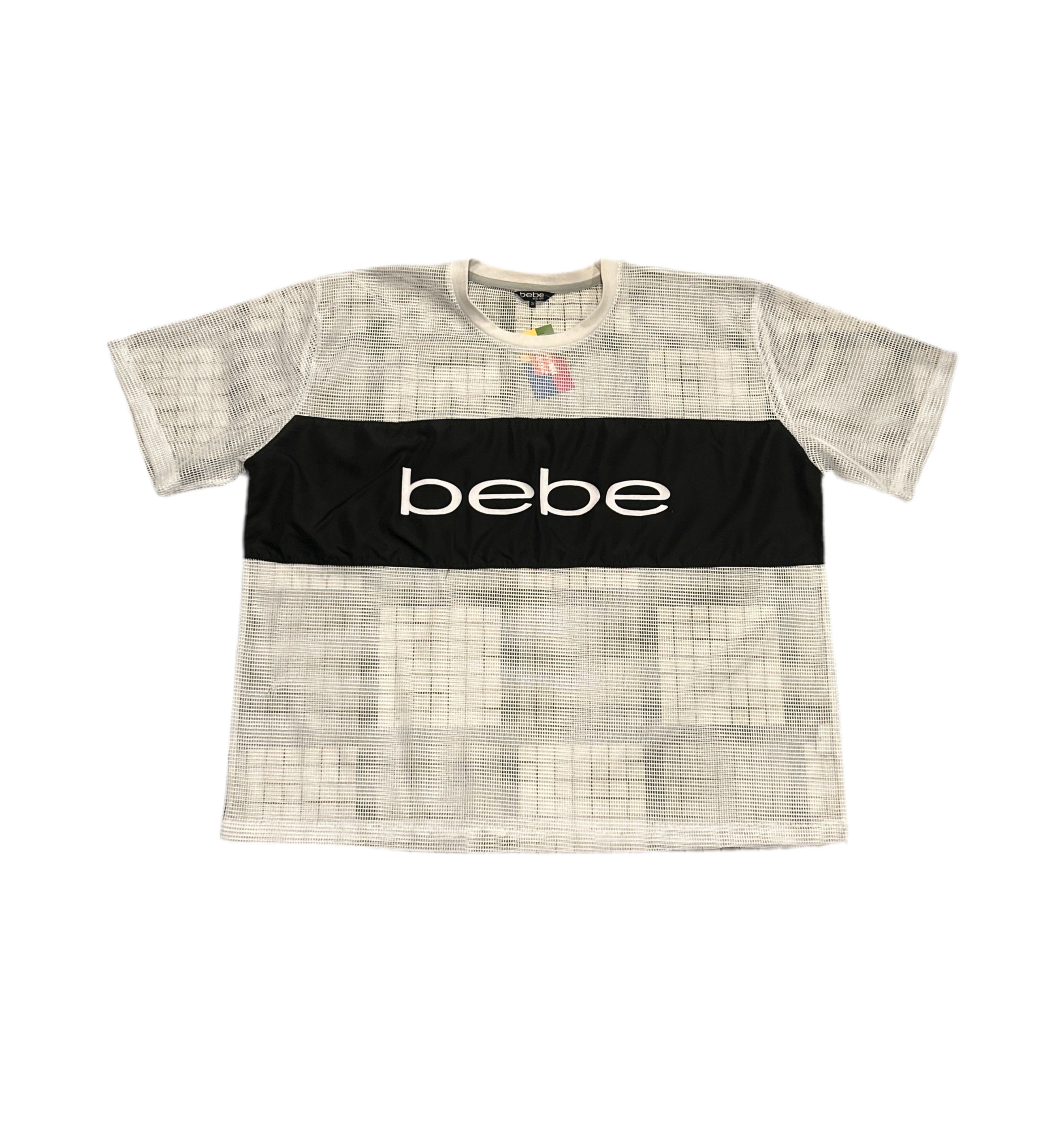 3X Bebe Mesh Tshirt