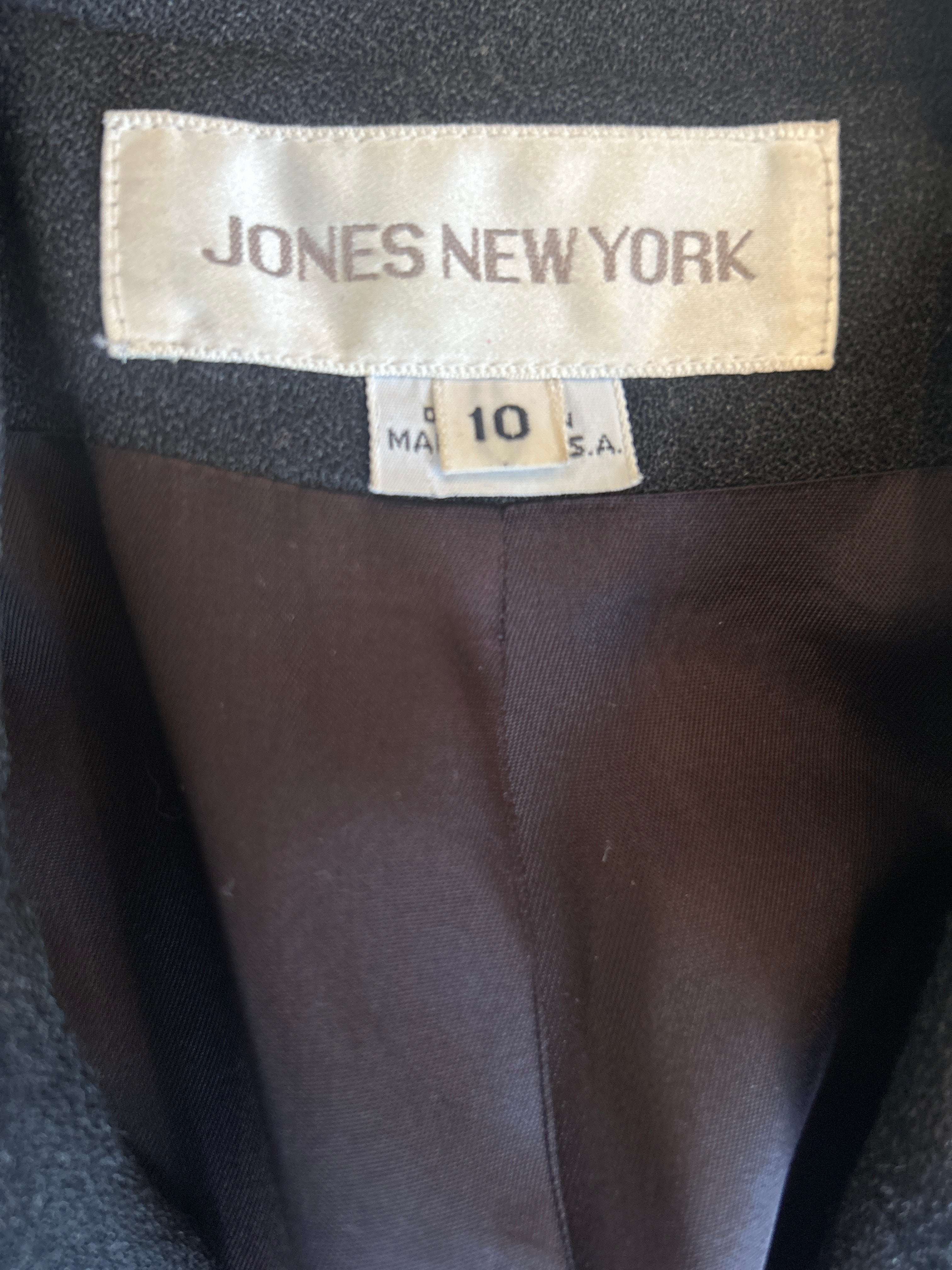 XL Jones New York Double Breasted Blazer