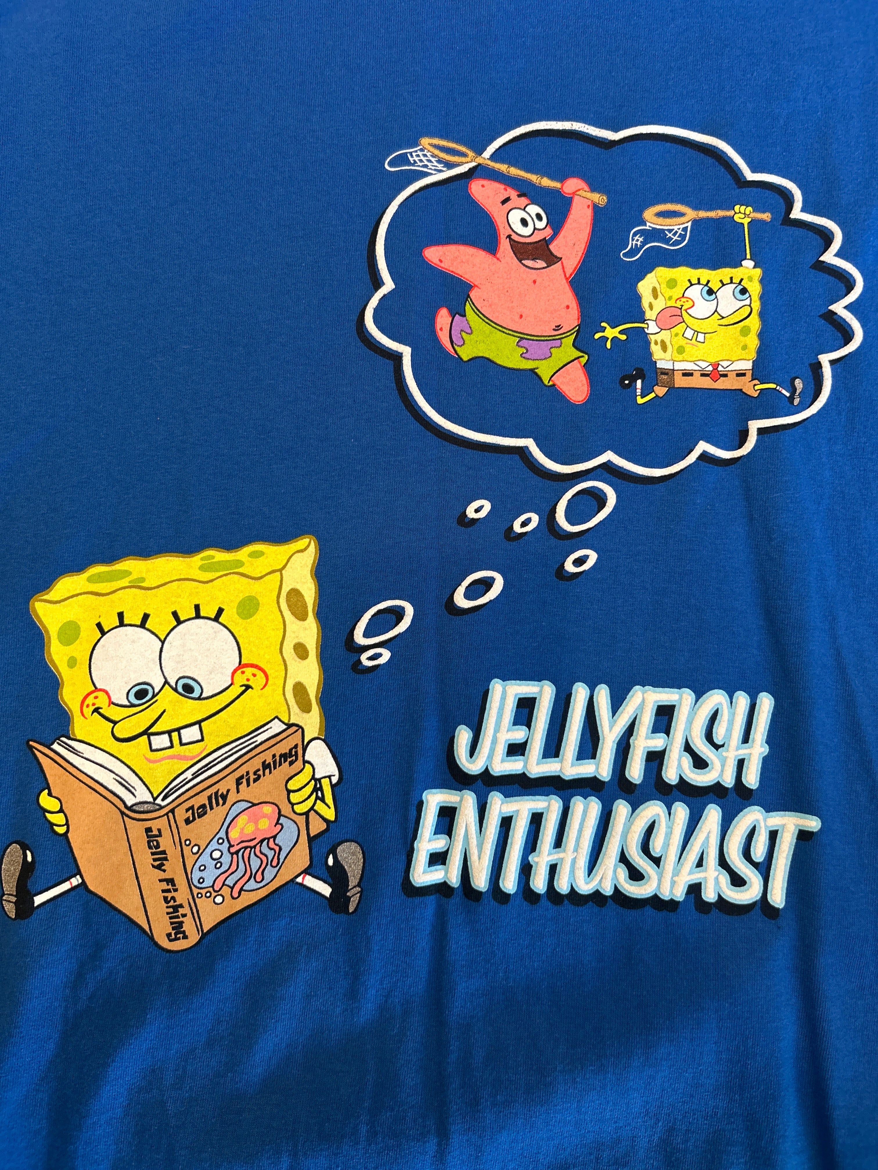 2X 2002 Blue Spongebob T-shirt