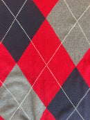 3X Nautica Red Plaid Sweater