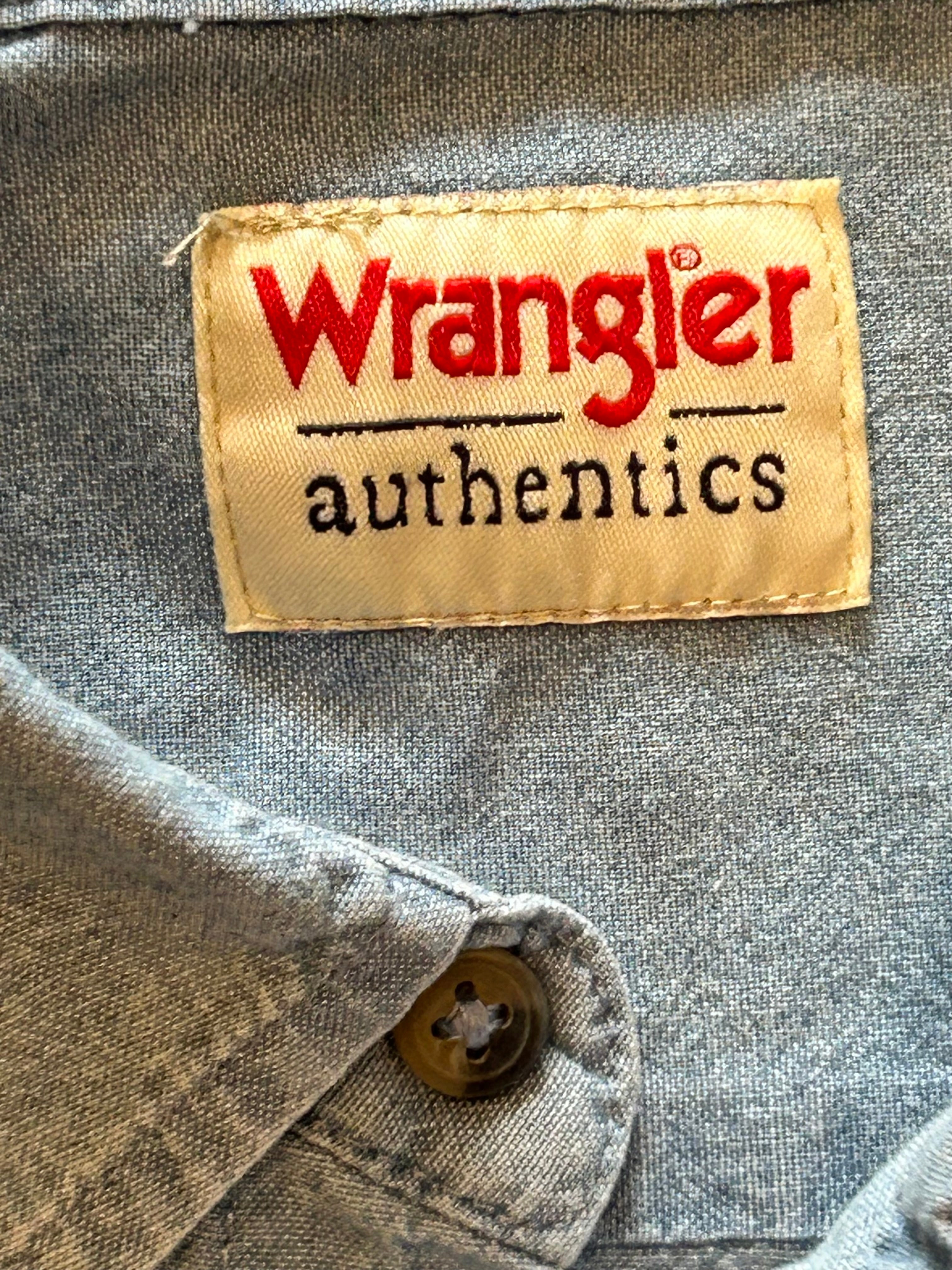 Denim Wrangler Button Up