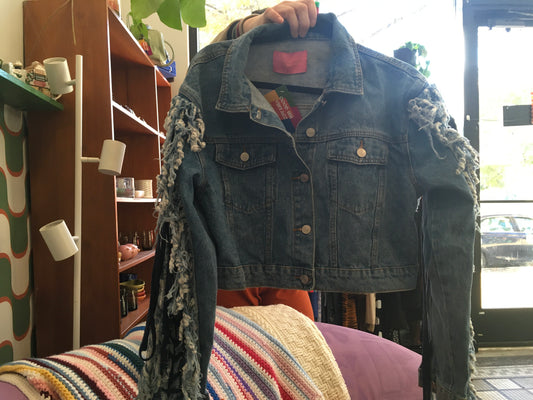 L/XL Azalea Wang Denim Jacket